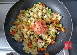 三文鱼蛋包饭的做法图解8