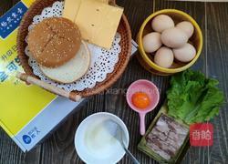 云朵蛋汉堡的做法图解3