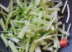芹菜炒肚丝的做法图解3