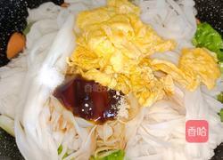 鸡蛋火腿炒河粉的做法图解9