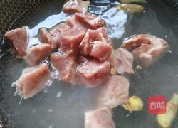干豆角笋干烧肉的做法图解3