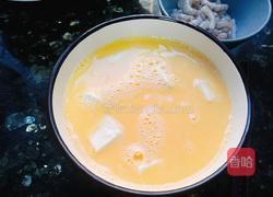 豆腐虾仁鸡蛋羹的做法图解3