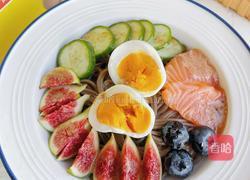 三文鱼轻食面的做法图解9