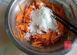 胡萝卜丝鸡蛋软饼的做法图解4