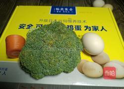 鸡蛋拌西蓝花的做法图解1