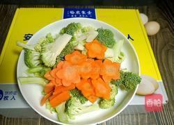 鸡蛋拌西蓝花的做法图解2