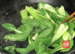 鸡蛋拌小白菜的做法图解4