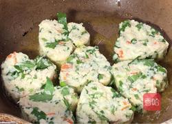 鸡蛋豆渣饼的做法图解6