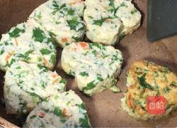 鸡蛋豆渣饼的做法图解8