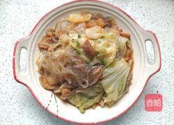 白菜炖粉条的做法图解10
