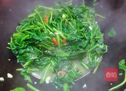 蒜香菠菜的做法图解6