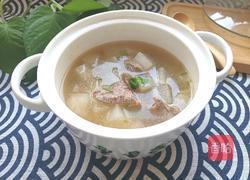 牛肉萝卜汤的做法图解12