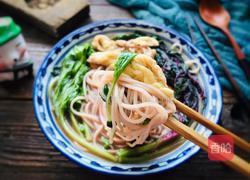 苋菜鸡蛋汤面的做法图解9