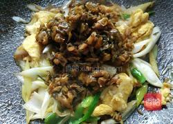 外婆菜大葱炒鸡蛋的做法图解10