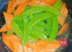 荷兰豆胡萝卜炒蛋的做法图解5