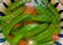 荷兰豆胡萝卜炒蛋的做法图解6