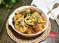 干锅藕片的做法图解12