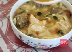 西红柿鸡蛋疙瘩汤的做法图解16