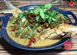 酸菜炖武昌鱼的做法图解10