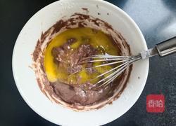 椰香零糖可可戚风蛋糕的做法图解8