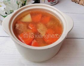 胡蘿卜山藥瘦肉湯