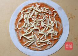 手抓饼鸡蛋披萨的做法图解4