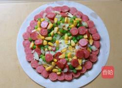 手抓饼鸡蛋披萨的做法图解6