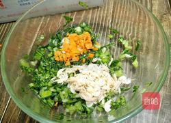小白菜鸡蛋饼的做法图解3
