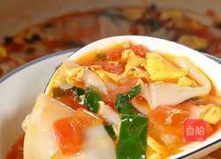 番茄鸡蛋面片汤的做法图解7