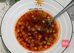 捞汁手擀面的做法图解10