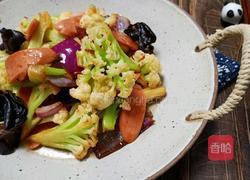 花菜炒香肠的做法图解14