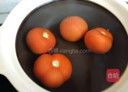 番茄金针菇蛋花汤的做法图解2