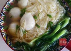 鱼丸竹升面的做法图解9
