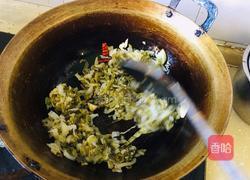 酸菜炒粉条的做法图解4