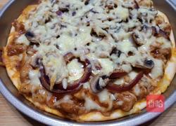 原香烤鸡披萨的做法图解16