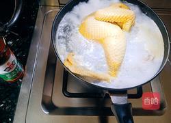 养生土鸡山药汤的做法图解4