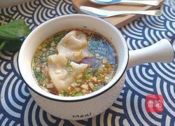 酸汤水饺的做法图解1