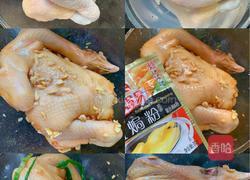 沙姜盐焗鸡的做法图解1