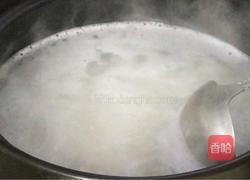 莴笋叶虾皮汤饭的做法图解4