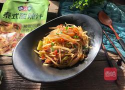 青红辣椒拌土豆丝的做法图解9