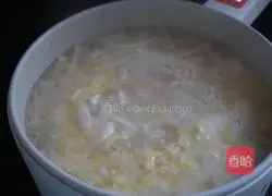 Illustration of how to make pepper-flavored white jade tofu soup 8