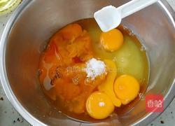 南瓜蛋糕的做法图解3