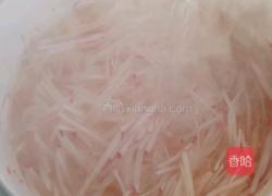 萝卜丝手擀面的做法图解4