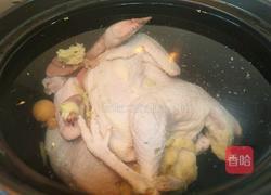 七彩菌煲鸡汤的做法图解6