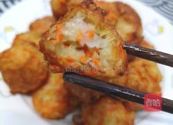 炸萝卜丸子的做法图解12