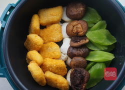 韩式部队素火锅的做法图解5