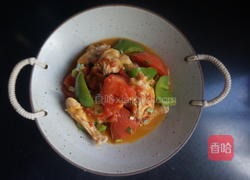 不加一滴水の番茄鸡的做法图解14