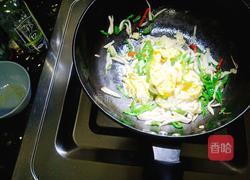 杏鲍菇鸡蛋炒辣椒的做法图解6