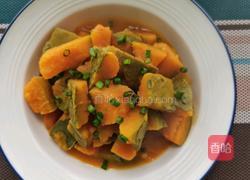 焖银板栗南瓜的做法图解10