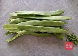 清炒扁豆角丝的做法图解1